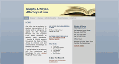 Desktop Screenshot of murphyandwoyce.com